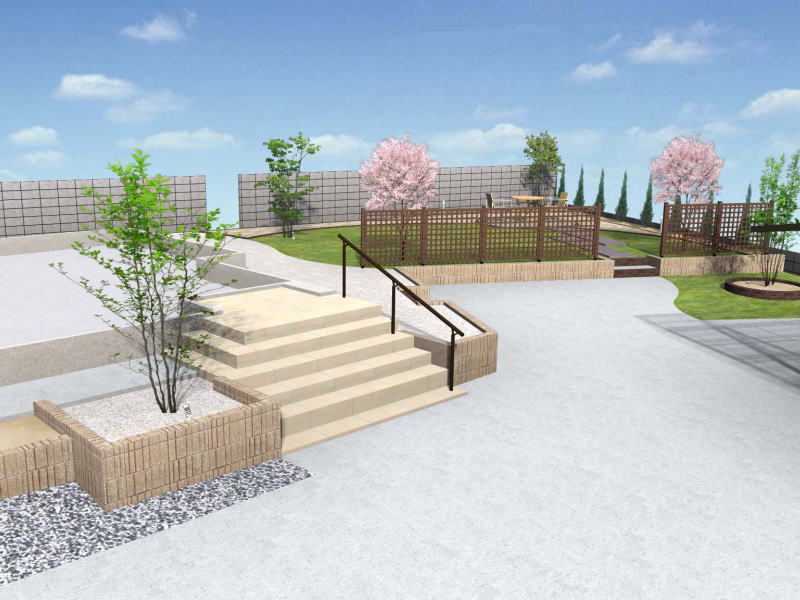 広栄産業 エクステリア ガーデンリフォーム 小山市 栃木県 茨木県 古河市 ガーデン工事 外構工事 野木町 佐野市 下都賀郡