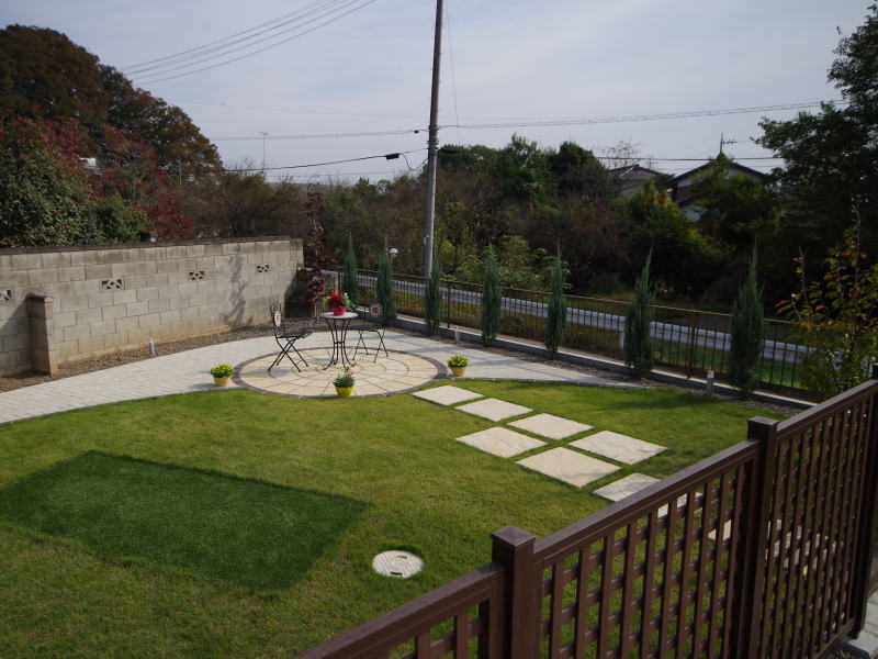 広栄産業 エクステリア ガーデンリフォーム 小山市 栃木県 茨木県 古河市 ガーデン工事 外構工事 野木町 佐野市 下都賀郡