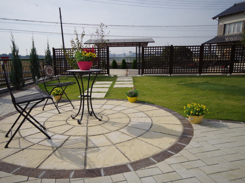 広栄産業 エクステリア ガーデンリフォーム 小山市 栃木県 茨木県 古河市 ガーデン工事 外構工事 野木町 佐野市 下都賀郡