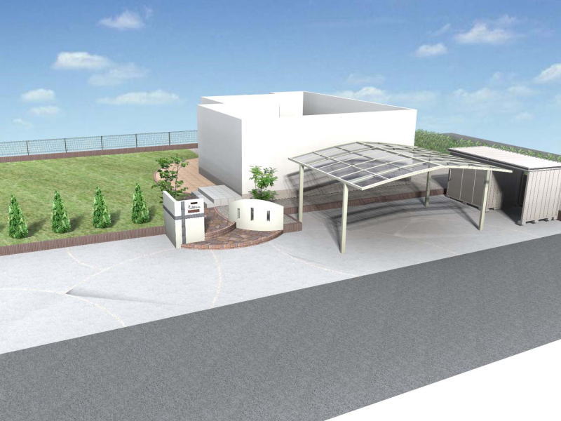 広栄産業 エクステリア ガーデンリフォーム 小山市 栃木県 茨木県 古河市 ガーデン工事 外構工事 野木町 佐野市 下都賀郡