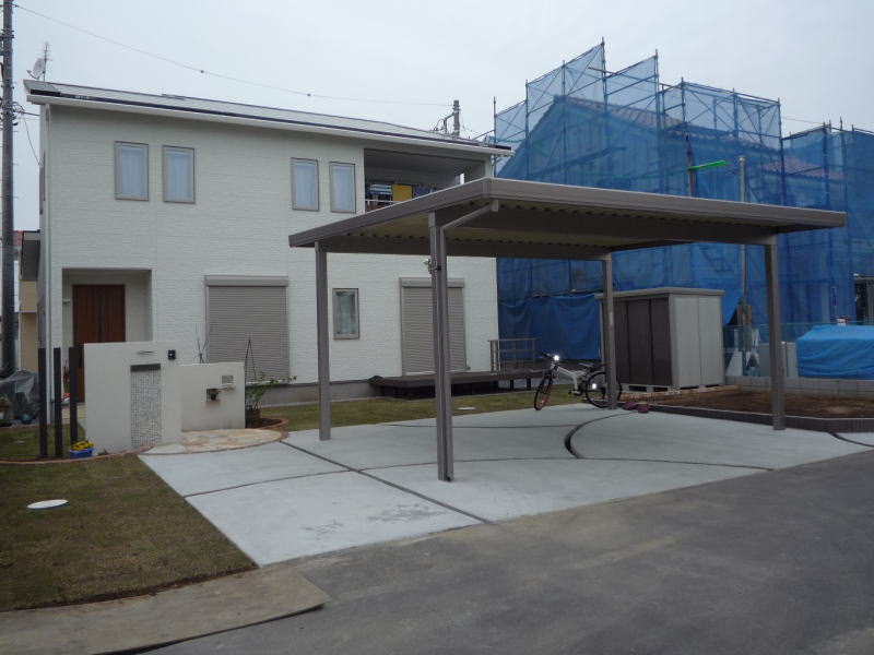 広栄産業 エクステリア ガーデンリフォーム 小山市 栃木県 茨木県 古河市 ガーデン工事 外構工事 野木町 佐野市 下都賀郡