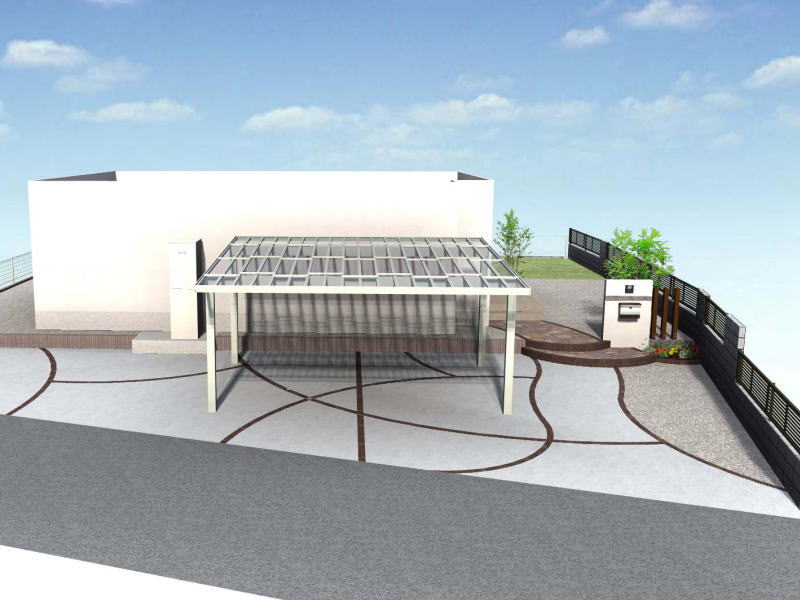 広栄産業 エクステリア ガーデンリフォーム 小山市 栃木県 茨木県 古河市 ガーデン工事 外構工事 野木町 佐野市 下都賀郡