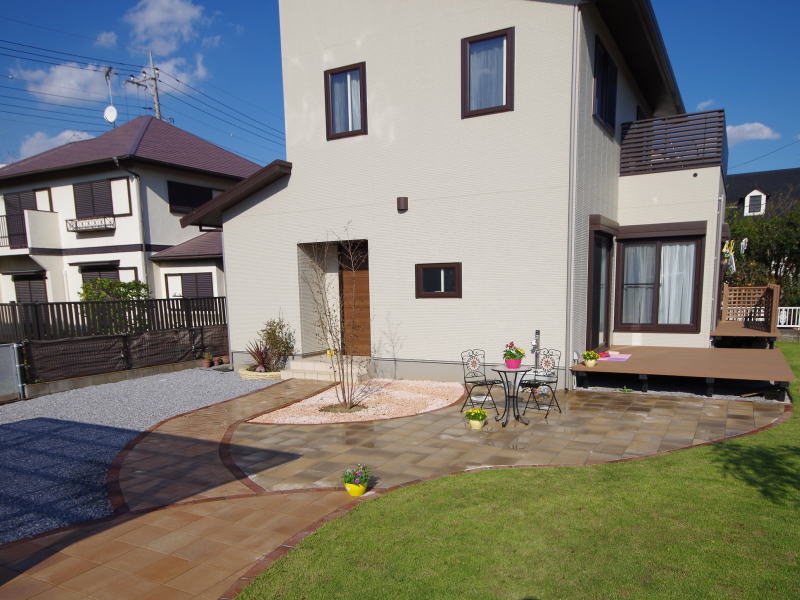 広栄産業 エクステリア ガーデンリフォーム 小山市 栃木県 茨木県 古河市 ガーデン工事 外構工事 野木町 佐野市 下都賀郡