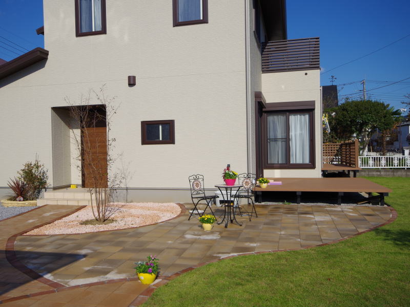 広栄産業 エクステリア ガーデンリフォーム 小山市 栃木県 茨木県 古河市 ガーデン工事 外構工事 野木町 佐野市 下都賀郡