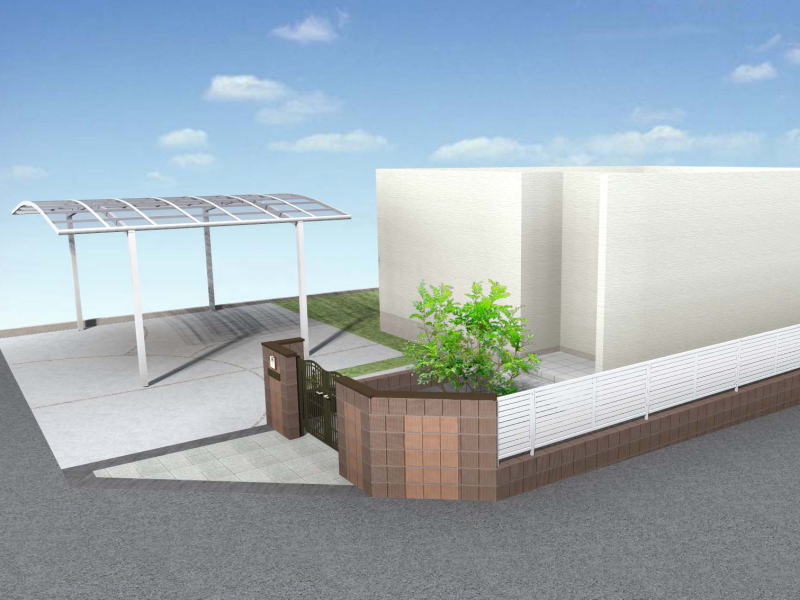 広栄産業 エクステリア ガーデンリフォーム 小山市 栃木県 茨木県 古河市 ガーデン工事 外構工事 野木町 佐野市 下都賀郡