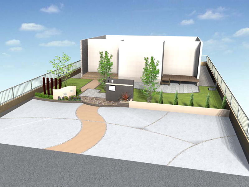 広栄産業 エクステリア ガーデンリフォーム 小山市 栃木県 茨木県 古河市 ガーデン工事 外構工事 野木町 佐野市 下都賀郡