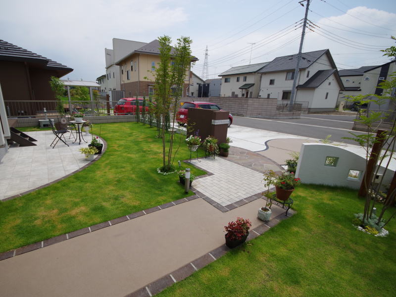 広栄産業 エクステリア ガーデンリフォーム 小山市 栃木県 茨木県 古河市 ガーデン工事 外構工事 野木町 佐野市 下都賀郡