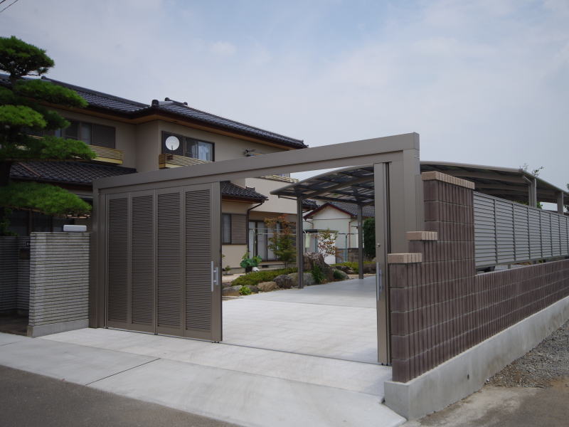 広栄産業 エクステリア ガーデンリフォーム 小山市 栃木県 茨木県 古河市 ガーデン工事 外構工事 野木町 佐野市 下都賀郡