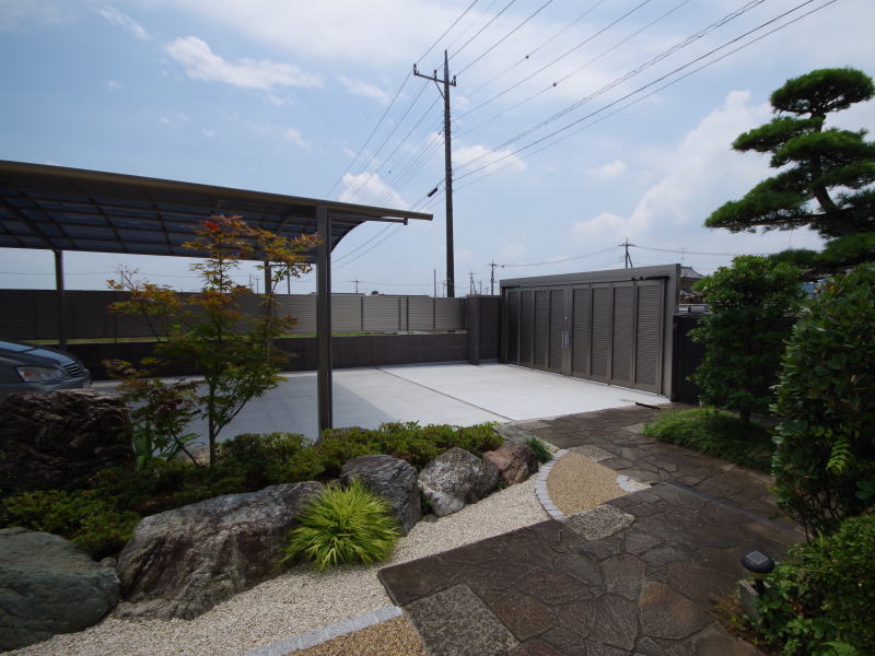 広栄産業 エクステリア ガーデンリフォーム 小山市 栃木県 茨木県 古河市 ガーデン工事 外構工事 野木町 佐野市 下都賀郡