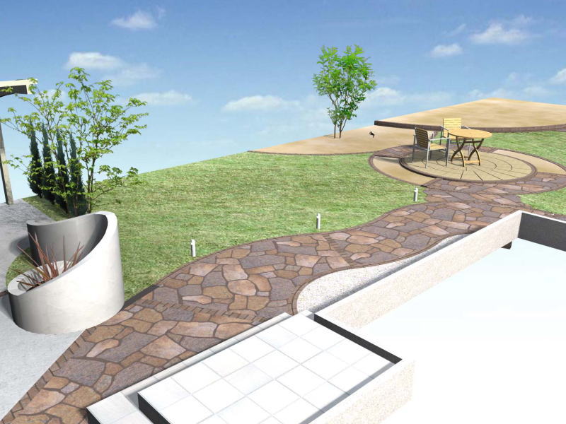 広栄産業 エクステリア ガーデンリフォーム 小山市 栃木県 茨木県 古河市 ガーデン工事 外構工事 野木町 佐野市 下都賀郡