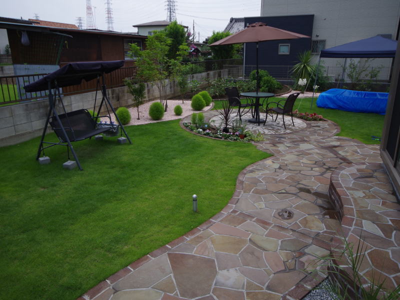 広栄産業 エクステリア ガーデンリフォーム 小山市 栃木県 茨木県 古河市 ガーデン工事 外構工事 野木町 佐野市 下都賀郡