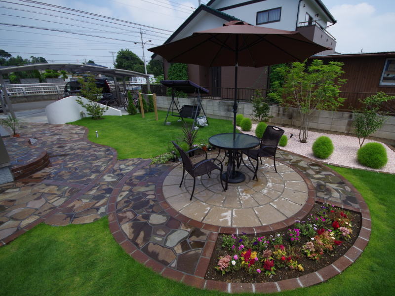 広栄産業 エクステリア ガーデンリフォーム 小山市 栃木県 茨木県 古河市 ガーデン工事 外構工事 野木町 佐野市 下都賀郡