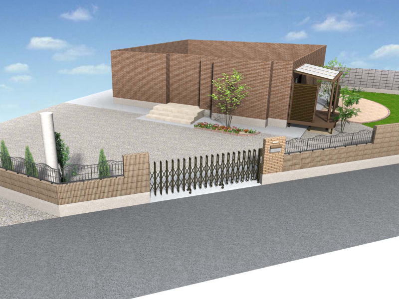 広栄産業 エクステリア ガーデンリフォーム 小山市 栃木県 茨木県 古河市 ガーデン工事 外構工事 野木町 佐野市 下都賀郡