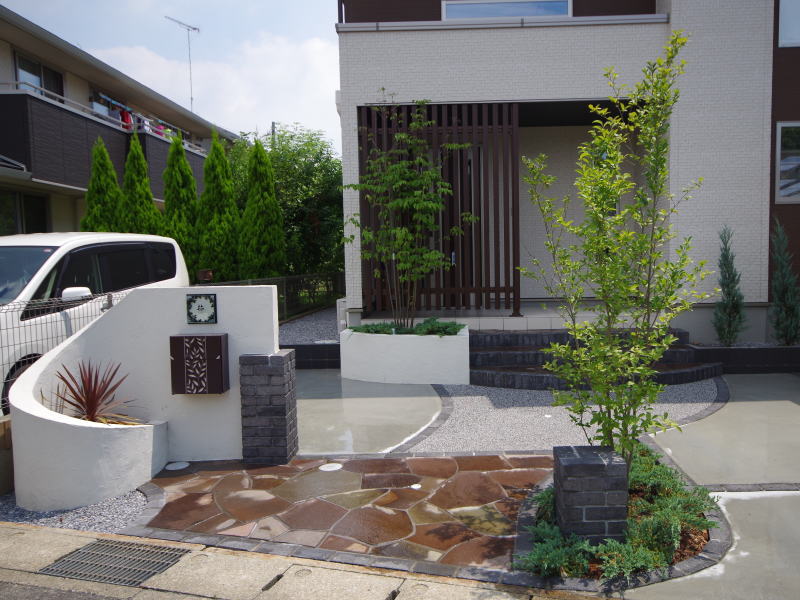 広栄産業 エクステリア ガーデンリフォーム 小山市 栃木県 茨木県 古河市 ガーデン工事 外構工事 野木町 佐野市 下都賀郡