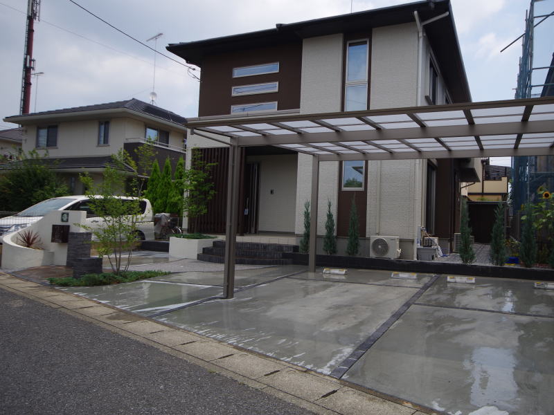 広栄産業 エクステリア ガーデンリフォーム 小山市 栃木県 茨木県 古河市 ガーデン工事 外構工事 野木町 佐野市 下都賀郡