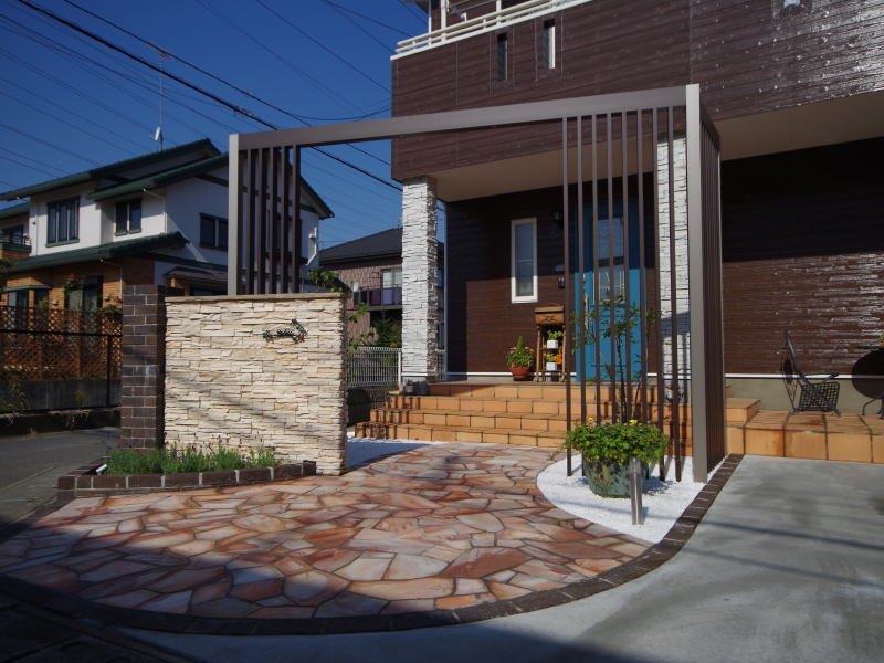 広栄産業 エクステリア ガーデンリフォーム 小山市 栃木県 茨木県 古河市 ガーデン工事 外構工事 野木町 佐野市 下都賀郡