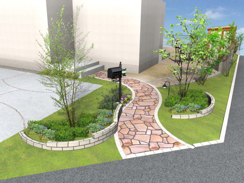 広栄産業 エクステリア ガーデンリフォーム 小山市 栃木県 茨木県 古河市 ガーデン工事 外構工事 野木町 佐野市 下都賀郡