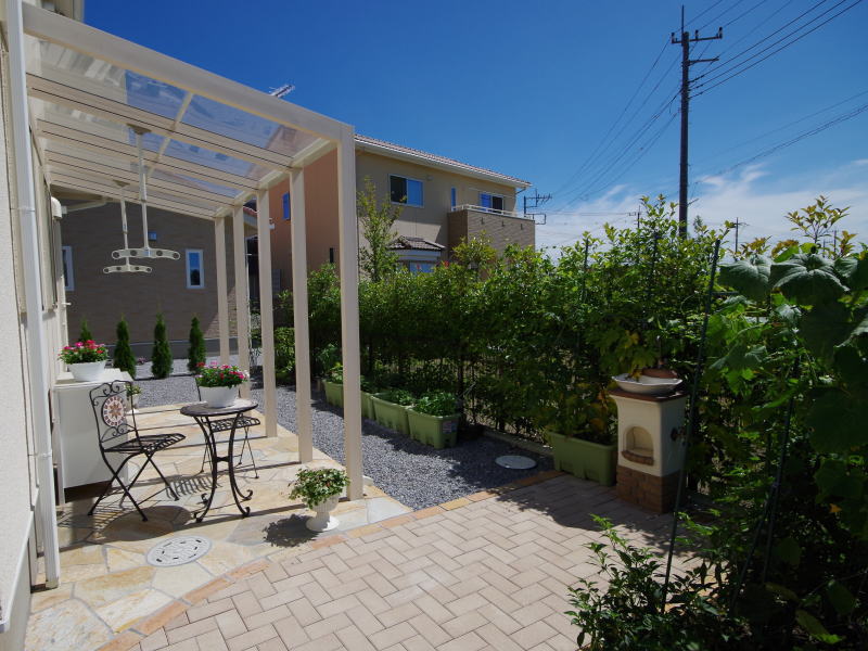 広栄産業 エクステリア ガーデンリフォーム 小山市 栃木県 茨木県 古河市 ガーデン工事 外構工事 野木町 佐野市 下都賀郡