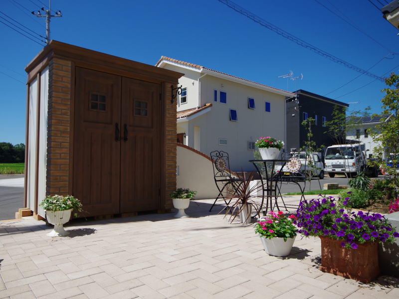 広栄産業 エクステリア ガーデンリフォーム 小山市 栃木県 茨木県 古河市 ガーデン工事 外構工事 野木町 佐野市 下都賀郡