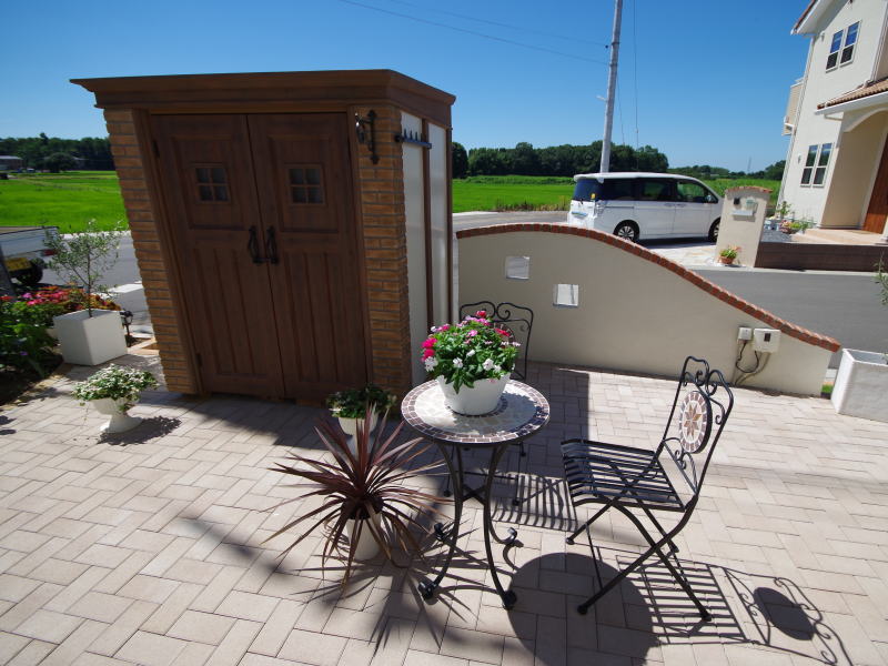 広栄産業 エクステリア ガーデンリフォーム 小山市 栃木県 茨木県 古河市 ガーデン工事 外構工事 野木町 佐野市 下都賀郡