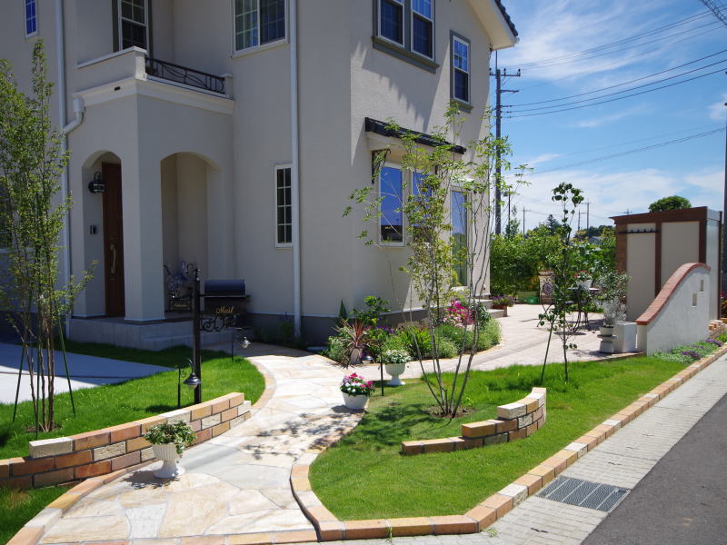 広栄産業 エクステリア ガーデンリフォーム 小山市 栃木県 茨木県 古河市 ガーデン工事 外構工事 野木町 佐野市 下都賀郡