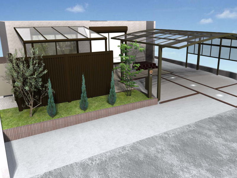 広栄産業 エクステリア ガーデンリフォーム 小山市 栃木県 茨木県 古河市 ガーデン工事 外構工事 野木町 佐野市 下都賀郡