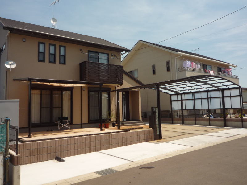 広栄産業 エクステリア ガーデンリフォーム 小山市 栃木県 茨木県 古河市 ガーデン工事 外構工事 野木町 佐野市 下都賀郡