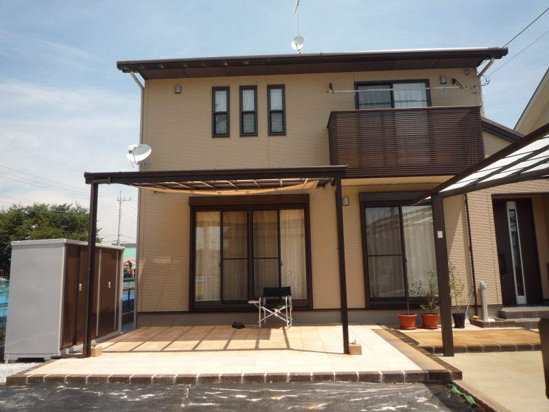 広栄産業 エクステリア ガーデンリフォーム 小山市 栃木県 茨木県 古河市 ガーデン工事 外構工事 野木町 佐野市 下都賀郡