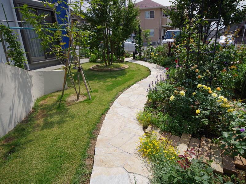 広栄産業 エクステリア ガーデンリフォーム 小山市 栃木県 茨木県 古河市 ガーデン工事 外構工事 野木町 佐野市 下都賀郡