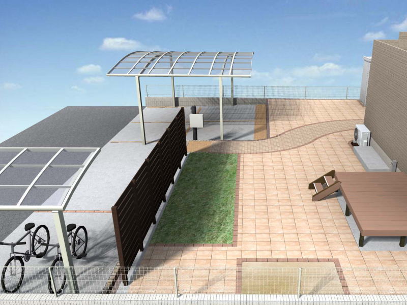 広栄産業 エクステリア ガーデンリフォーム 小山市 栃木県 茨木県 古河市 ガーデン工事 外構工事 野木町 佐野市 下都賀郡