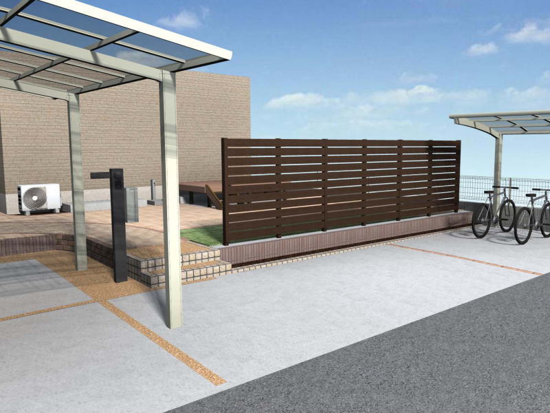 広栄産業 エクステリア ガーデンリフォーム 小山市 栃木県 茨木県 古河市 ガーデン工事 外構工事 野木町 佐野市 下都賀郡