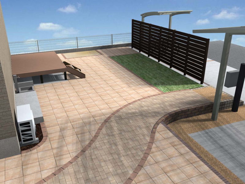 広栄産業 エクステリア ガーデンリフォーム 小山市 栃木県 茨木県 古河市 ガーデン工事 外構工事 野木町 佐野市 下都賀郡