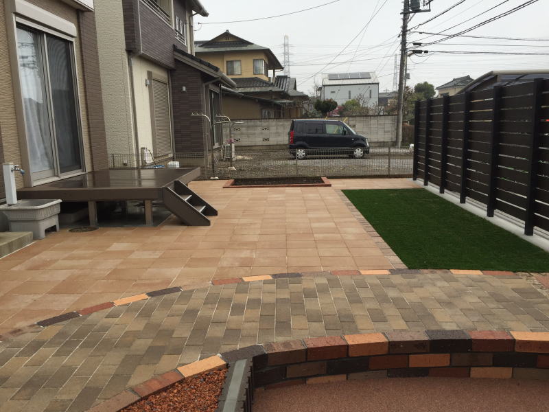広栄産業 エクステリア ガーデンリフォーム 小山市 栃木県 茨木県 古河市 ガーデン工事 外構工事 野木町 佐野市 下都賀郡