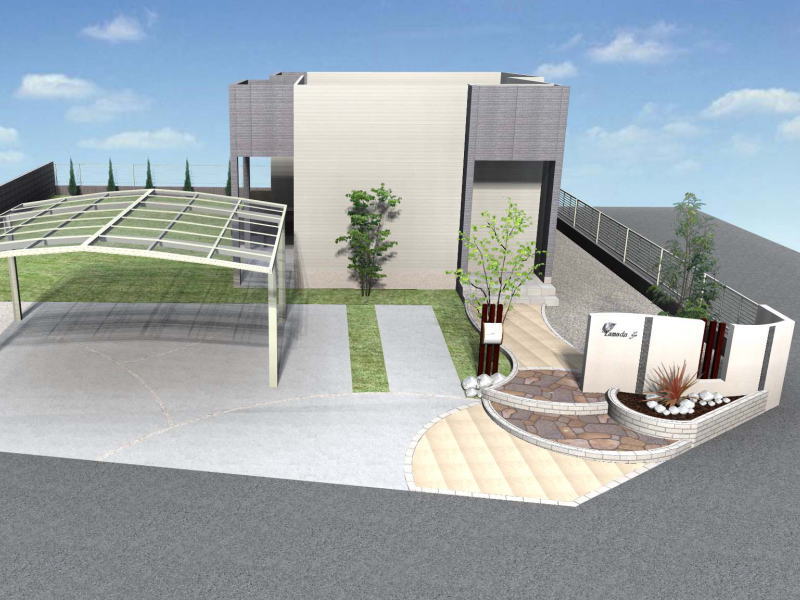 広栄産業 エクステリア ガーデンリフォーム 小山市 栃木県 茨木県 古河市 ガーデン工事 外構工事 野木町 佐野市 下都賀郡