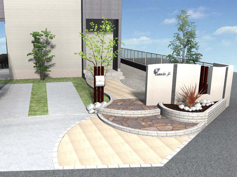 広栄産業 エクステリア ガーデンリフォーム 小山市 栃木県 茨木県 古河市 ガーデン工事 外構工事 野木町 佐野市 下都賀郡