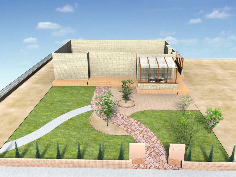 広栄産業 エクステリア ガーデンリフォーム 小山市 栃木県 茨木県 古河市 ガーデン工事 外構工事 野木町 佐野市 下都賀郡