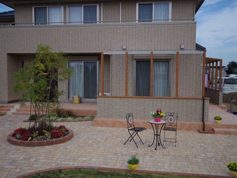 広栄産業 エクステリア ガーデンリフォーム 小山市 栃木県 茨木県 古河市 ガーデン工事 外構工事 野木町 佐野市 下都賀郡