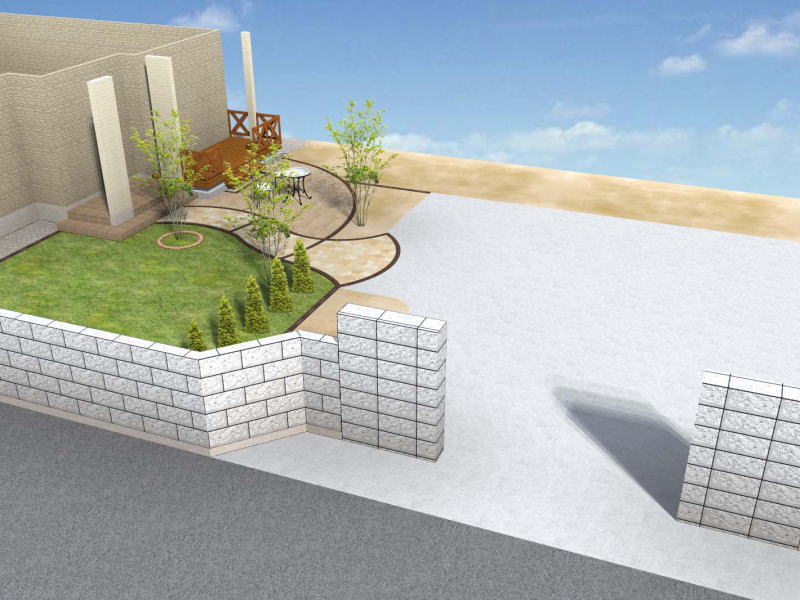 広栄産業 エクステリア ガーデンリフォーム 小山市 栃木県 茨木県 古河市 ガーデン工事 外構工事 野木町 佐野市 下都賀郡