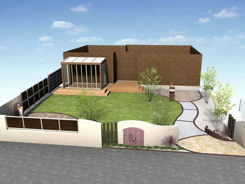 広栄産業 エクステリア ガーデンリフォーム 小山市 栃木県 茨木県 古河市 ガーデン工事 外構工事 野木町 佐野市 下都賀郡