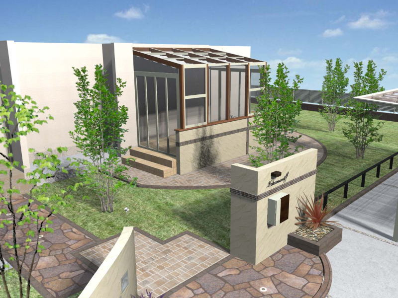 広栄産業 エクステリア ガーデンリフォーム 小山市 栃木県 茨木県 古河市 ガーデン工事 外構工事 野木町 佐野市 下都賀郡