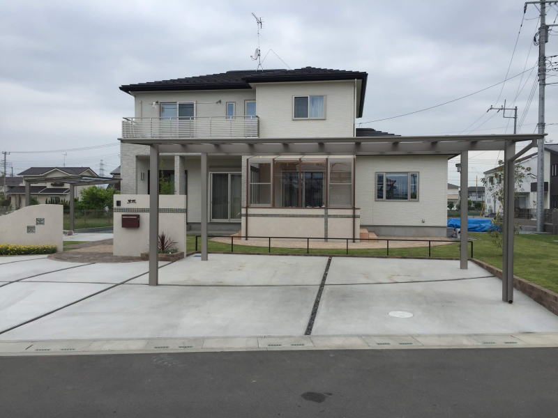 広栄産業 エクステリア ガーデンリフォーム 小山市 栃木県 茨木県 古河市 ガーデン工事 外構工事 野木町 佐野市 下都賀郡