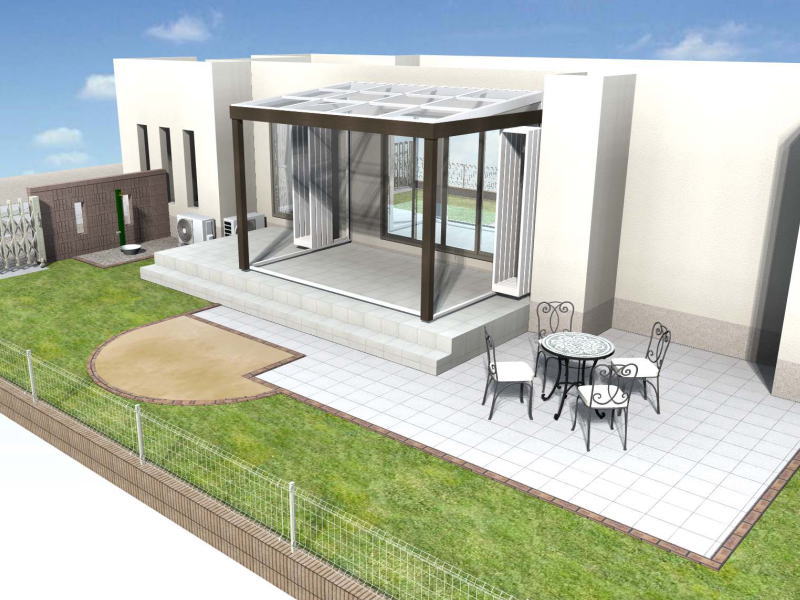 広栄産業 エクステリア ガーデンリフォーム 小山市 栃木県 茨木県 古河市 ガーデン工事 外構工事 野木町 佐野市 下都賀郡