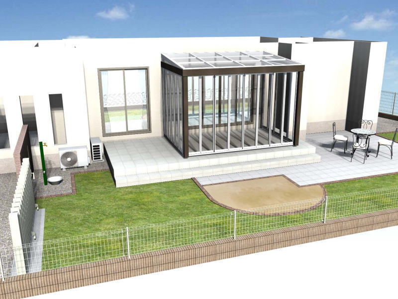 広栄産業 エクステリア ガーデンリフォーム 小山市 栃木県 茨木県 古河市 ガーデン工事 外構工事 野木町 佐野市 下都賀郡