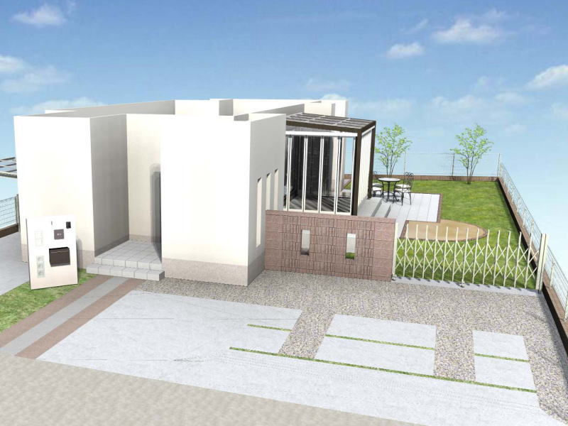 広栄産業 エクステリア ガーデンリフォーム 小山市 栃木県 茨木県 古河市 ガーデン工事 外構工事 野木町 佐野市 下都賀郡