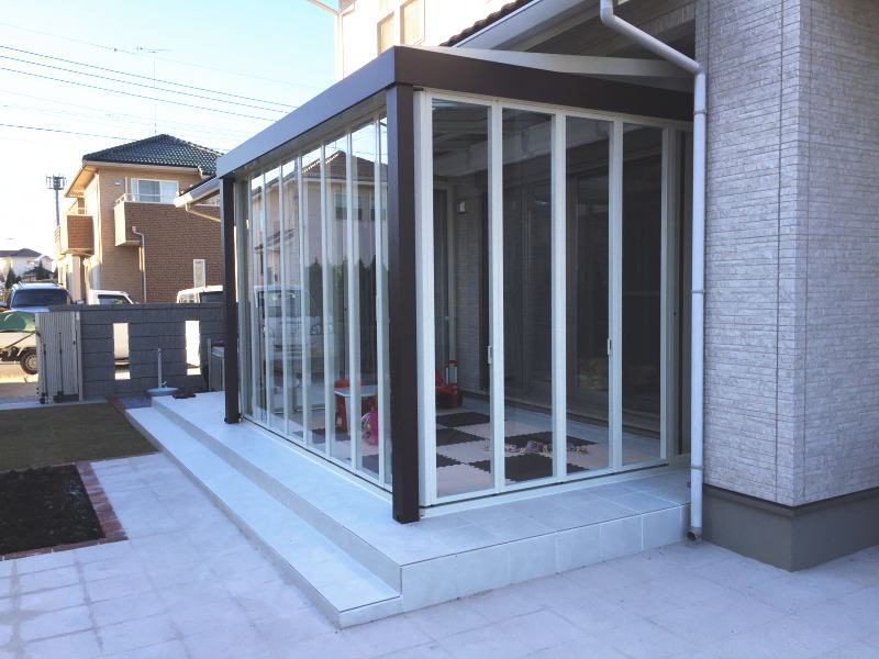 広栄産業 エクステリア ガーデンリフォーム 小山市 栃木県 茨木県 古河市 ガーデン工事 外構工事 野木町 佐野市 下都賀郡