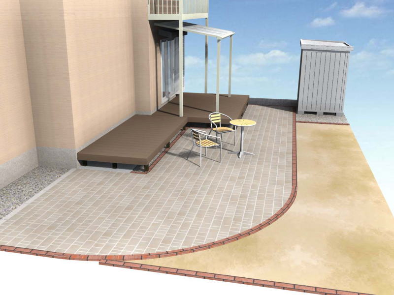 広栄産業 エクステリア ガーデンリフォーム 小山市 栃木県 茨木県 古河市 ガーデン工事 外構工事 野木町 佐野市 下都賀郡