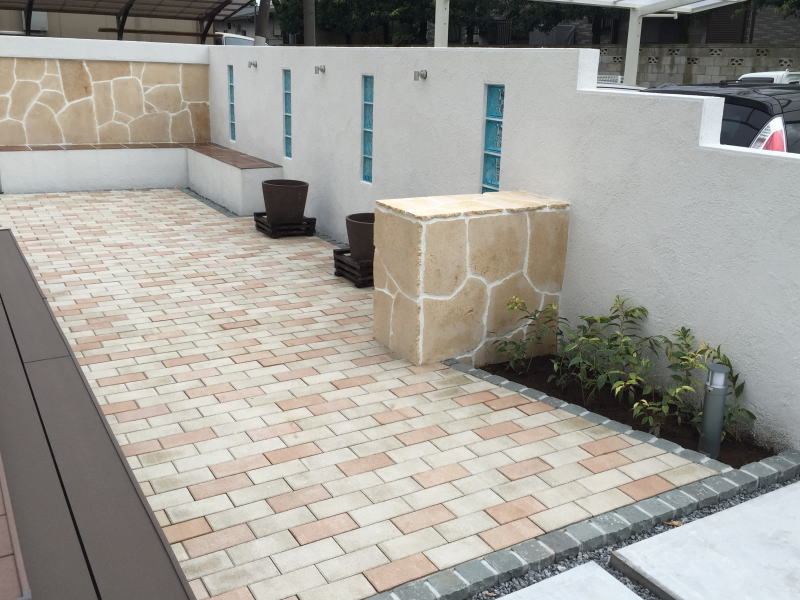 広栄産業 エクステリア ガーデンリフォーム 小山市 栃木県 茨木県 古河市 ガーデン工事 外構工事 野木町 佐野市 下都賀郡