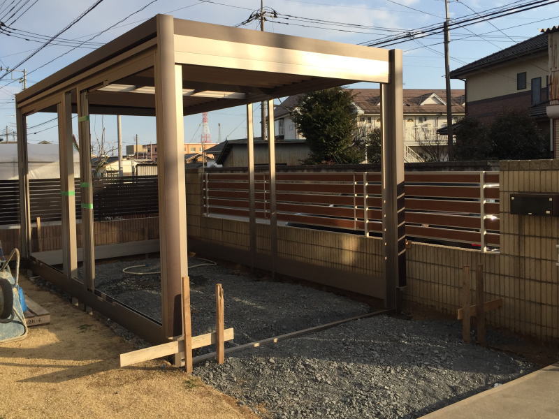 広栄産業 エクステリア ガーデンリフォーム 小山市 栃木県 茨木県 古河市 ガーデン工事 外構工事 野木町 佐野市 下都賀郡