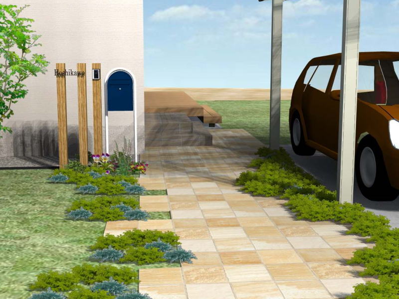 広栄産業 エクステリア ガーデンリフォーム 小山市 栃木県 茨木県 古河市 ガーデン工事 外構工事 野木町 佐野市 下都賀郡