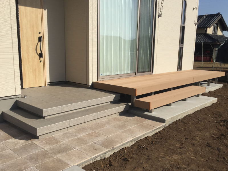 広栄産業 エクステリア ガーデンリフォーム 小山市 栃木県 茨木県 古河市 ガーデン工事 外構工事 野木町 佐野市 下都賀郡